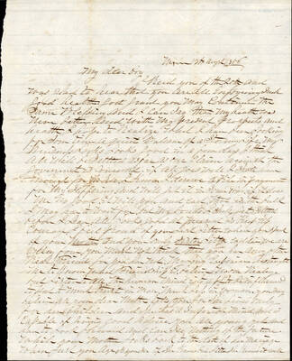 Denison letters, 1856-1869