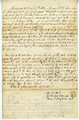 Campbell, Joseph to Hunt, James C.: Deed, Amherst County