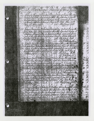 Muhlenberg Black Marriages c1866