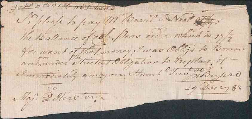 folder 005: Family papers, 1751–1789