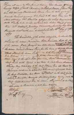 folder 008: Family papers, 1751–1789