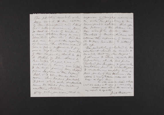 1858-01-15 Otis Statue: Copy of letter from Jacob Bigelow to Louisa W. Crawford (page 2)