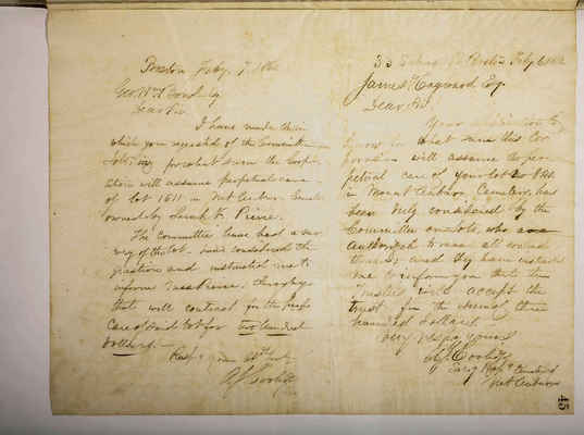 Copying Book: Secretary's Letters, 1860 (page 045)