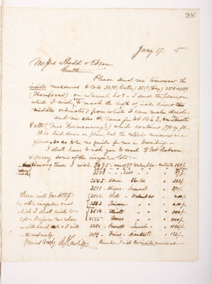 Copying Book: Secretary's Letters, 1860 (page 206)