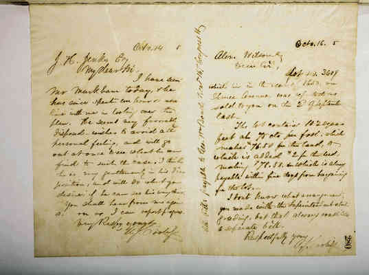Copying Book: Secretary's Letters, 1860 (page 280)
