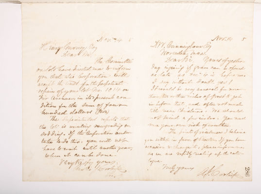 Copying Book: Secretary's Letters, 1860 (page 286)