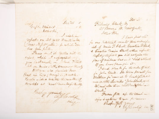 Copying Book: Secretary's Letters, 1860 (page 305)