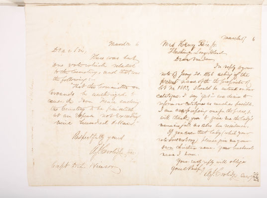 Copying Book: Secretary's Letters, 1860 (page 327)