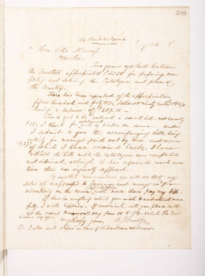 Copying Book: Secretary's Letters, 1860 (page 388)