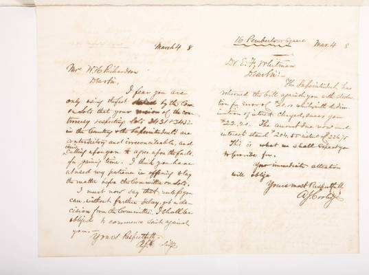 Copying Book: Secretary's Letters, 1860 (page 395b)