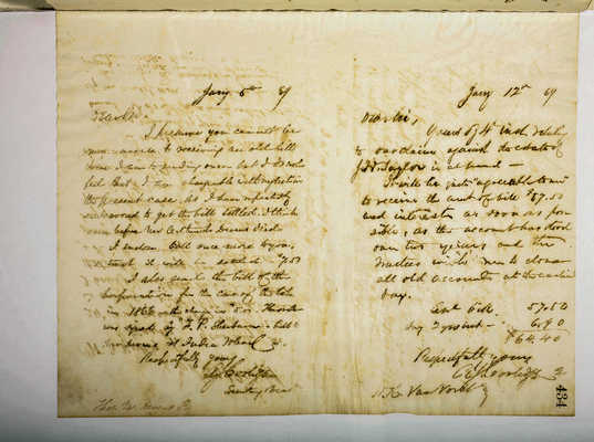 Copying Book: Secretary's Letters, 1860 (page 434)
