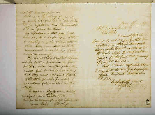 Copying Book: Secretary's Letters, 1860 (page 453)