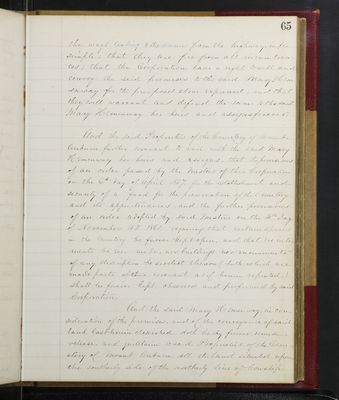 Trustees Records, Vol. 4, 1865 (page 065)