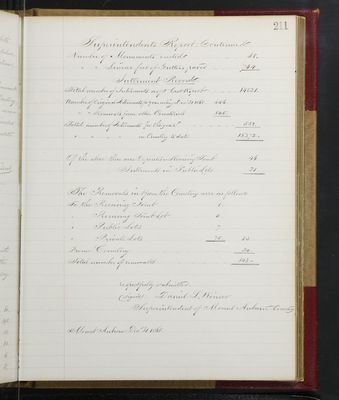 Trustees Records, Vol. 4, 1865 (page 211)