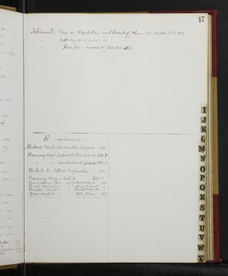 Trustees Records, Vol. 3, 1859 (index-page 17)