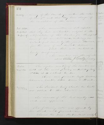 Trustees Records, Vol. 3, 1859 (page 132)