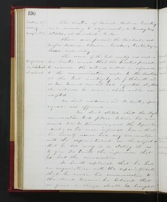 Trustees Records, Vol. 3, 1859 (page 190)