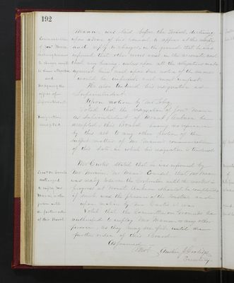 Trustees Records, Vol. 3, 1859 (page 192)