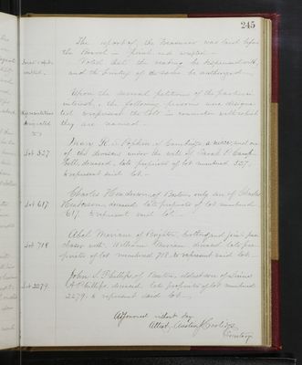 Trustees Records, Vol. 3, 1859 (page 245)