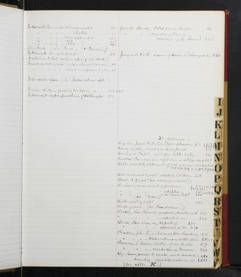 Trustees Records, Vol. 5, 1870 (index-page 16)