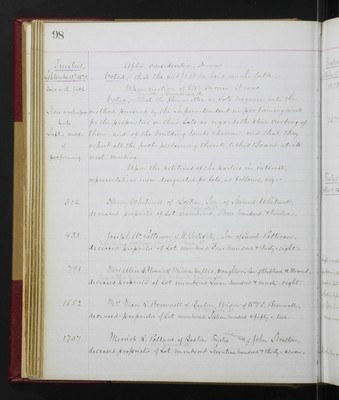 Trustees Records, Vol. 5, 1870 (page 098)