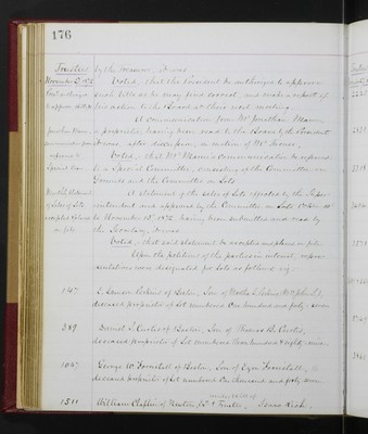 Trustees Records, Vol. 5, 1870 (page 176)