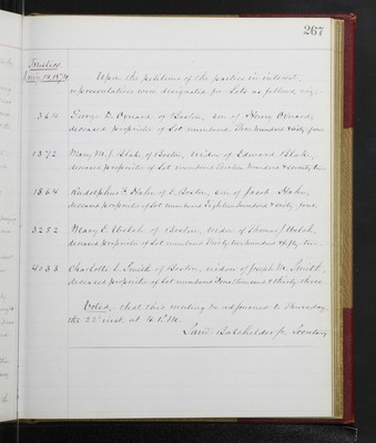 Trustees Records, Vol. 5, 1870 (page 267)