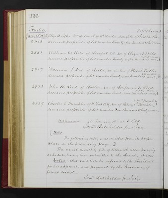 Trustees Records, Vol. 5, 1870 (page 336)