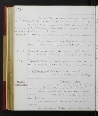 Trustees Records, Vol. 5, 1870 (page 358)
