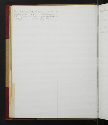 Trustees Records, Vol. 6, 1875, INDEX - T - 2