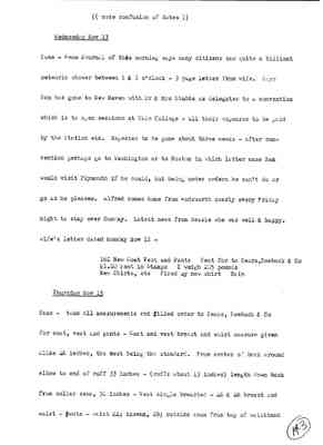 Diary 76-11: November, 1900 - preliminary transcript