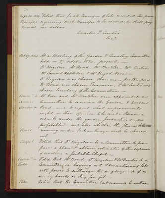 Records of Committees, Volume 1, 1831 (page 024)