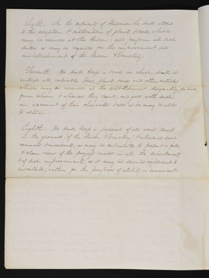 Mass Hort Society Contract with James W Russell, 1834 (page 004)
