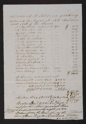 1853-12-08 Washington Tower Invoice: Whitcher & Shelden (recto)