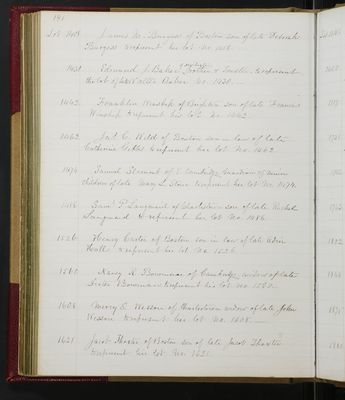 Trustees Records, Vol. 2, 1854 (page 191)