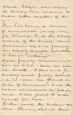 Letter from Lydia D. Kempson to Ann F. Fisher, Feb. 22, 1887