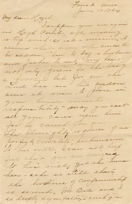 Letter from Katherine S. Batte to Hazel F. Shipman, June 10, 1924