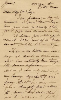 Letter from Mabel Peabody to Hazel F. & Faye Shipman, June 7, 1924