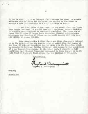 03847A_14200: Watergate: Correspondence