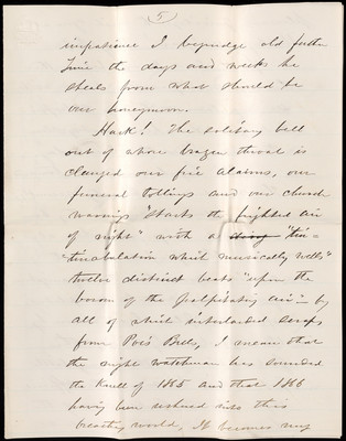 17. Harry's Letters, December 31, 1865 - February 11, 1866