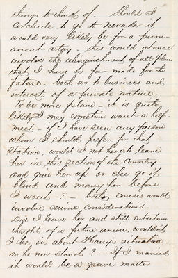 From Nellie's brother Wash, January 6, 1866 page 2