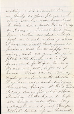 From Nellie's brother Byron, August 19, 1866 page 2