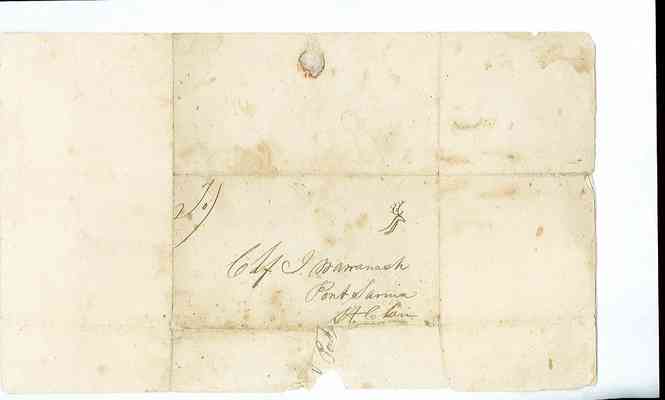 August 20 1844 envelope