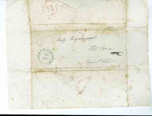 April 20 1845 envelope