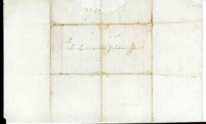 March 7 1850 envelope