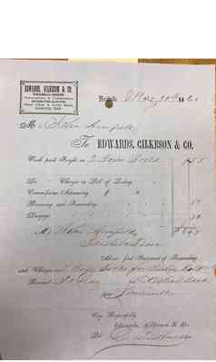 Polk Family Papers Box 9 Document  52