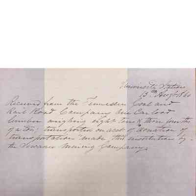 Charles Barney Papers Box 1 Document  12