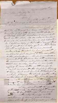 Charles Barney Papers Box 1 Document  144