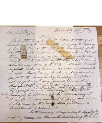 Charles Barney Papers Box 1 Document  159