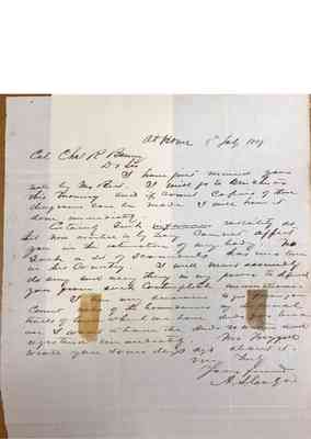 Charles Barney Papers Box 1 Document  167